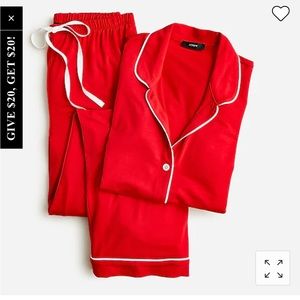 NWOT Eco dreamiest long-sleeve pajama set in Holiday Red